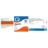 Vitamin B12 500mcg 60 Tablets